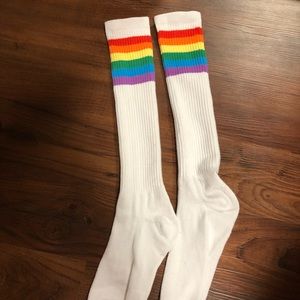 Knee high socks // pride socks NEW